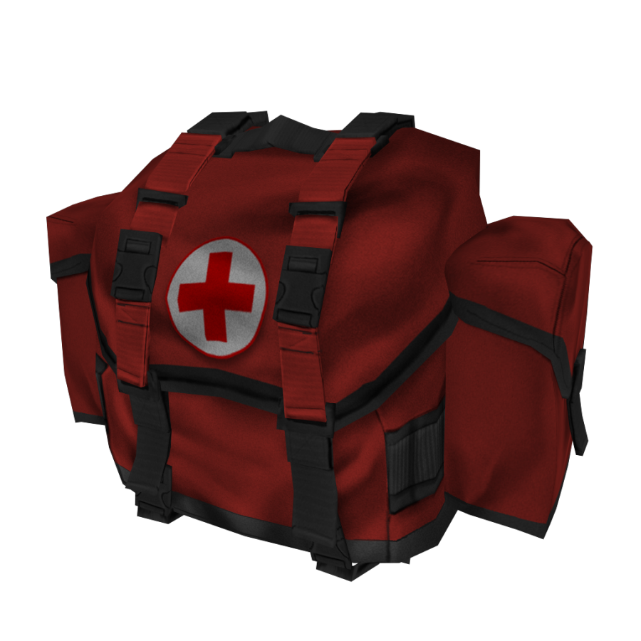 <h2><img class='icon' src='/static/images/main/icon-gold.png'><span class='item-name'>Medic Backpack</span></h2>
