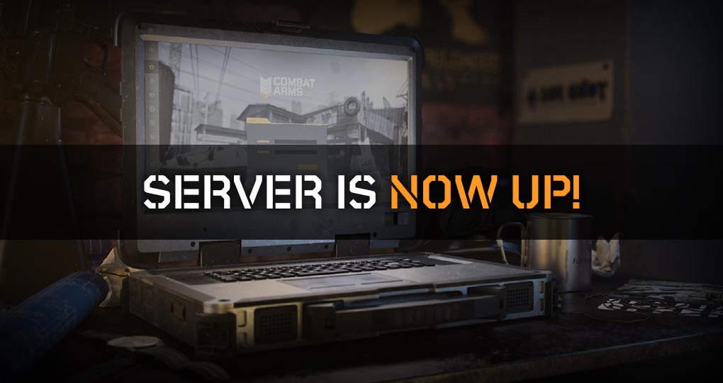 Server is now UP! [ Patch Notes 08.01.2019 ]