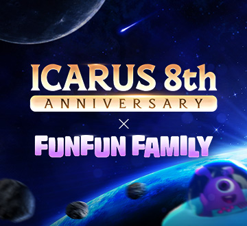 Riders of Icarus 8th Anniversary Event x FUNFUN Family