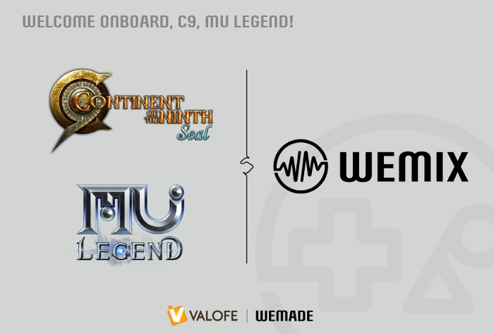 WEMIX Onboarding — C9 & MU Legend by Valofe